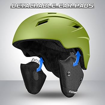 Amazon | Odoland スキーヘルメットセット ゴーグル付き
